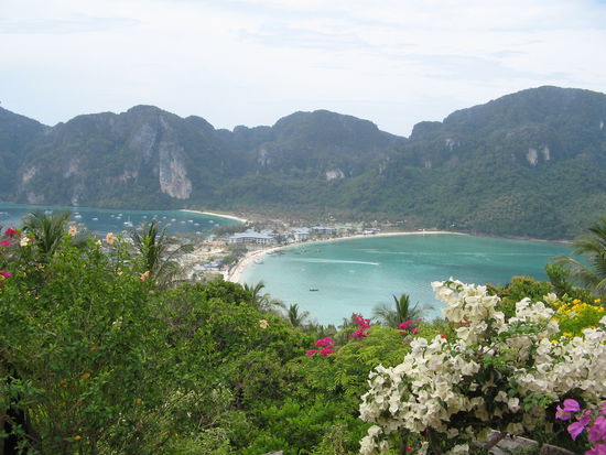 View Point auf Ko Phi Phi - wir kommen!