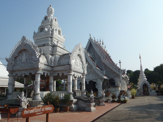 Weisser Tempel in Nan