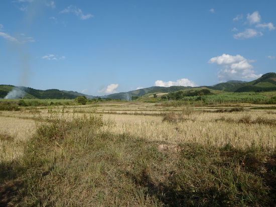 Die Berge im Hintergrund gehoeren zu China!