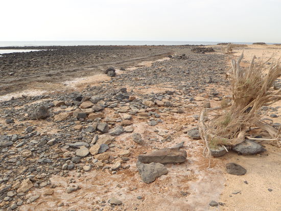 tja, is halt gerade nich so viel Wasser da...