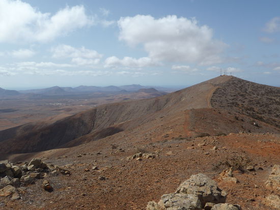 Jetzt, Morro del Cortijo (637m) mit Blick nach Süden.