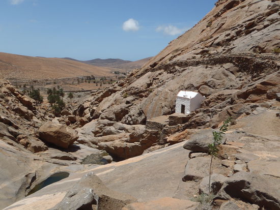 Und da isse, die Wallfahrtskirche.