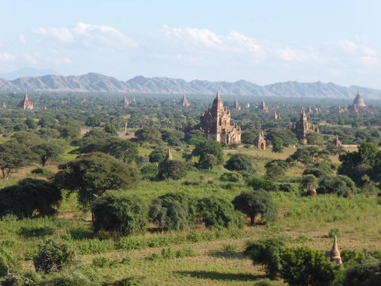 Bagan, typisches Landschaftsbild
