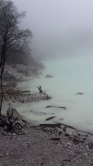 Nochmal ein Eindruck vom Vulkan See.