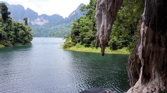 Blick auf den See.
