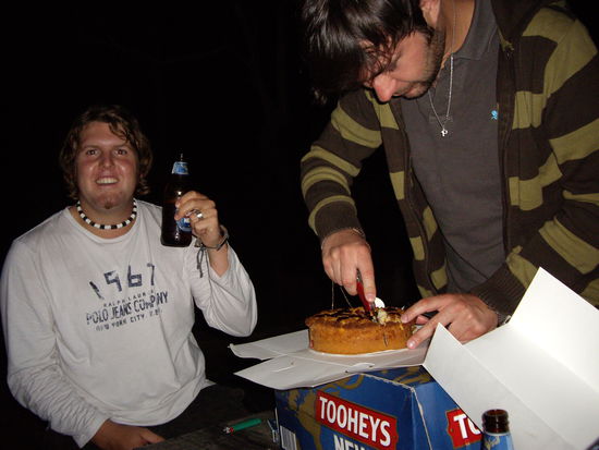 Und wie er sich freut unser Lukas