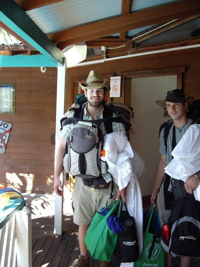 Tja ganz schoen aufgepackt, oder?