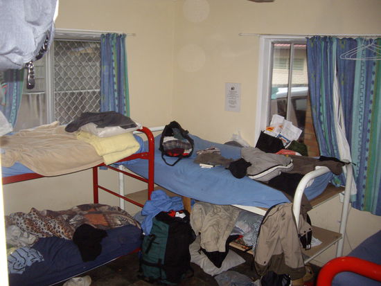 Mein Not- Bett im 4er- Zimmer