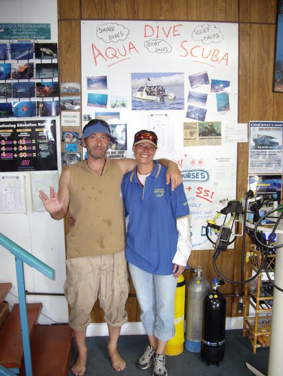 Michael &amp; Dagmar meine Tauchlehrer