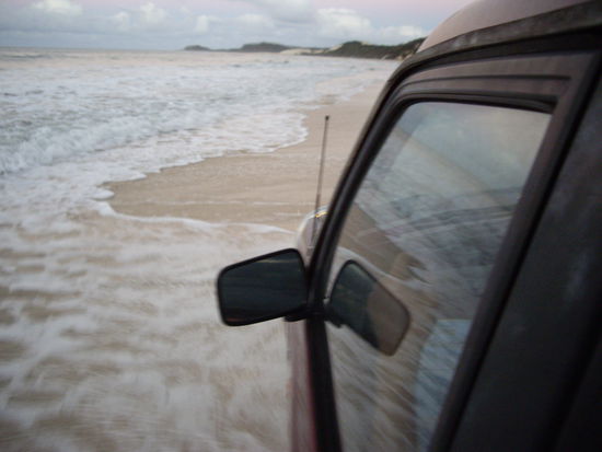 s' Meer kommt bedrohlich nahe