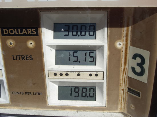 Auf dem Festland zahlt man normalerweise 1,48$