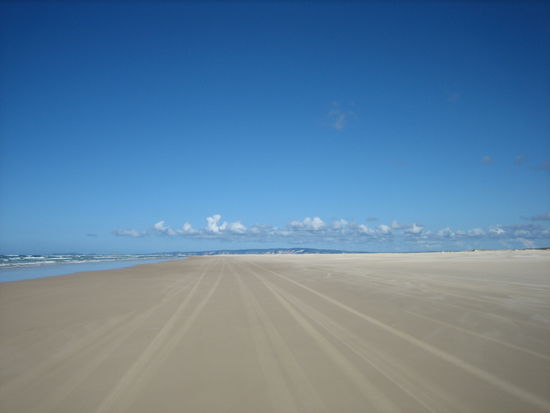 Fraser Island ziemlich suedlich