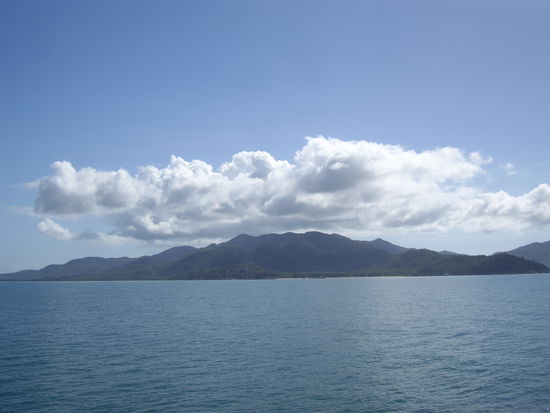 Magie Island von der Faehre aus