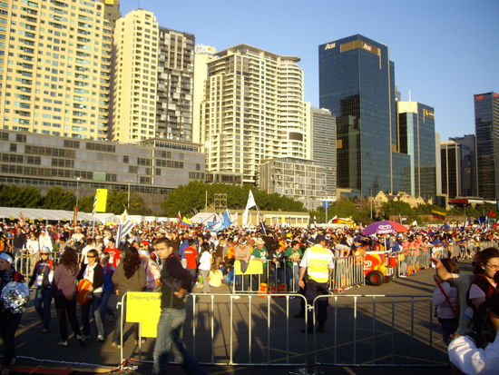 Barangaroo Eroeffnungs-Tag