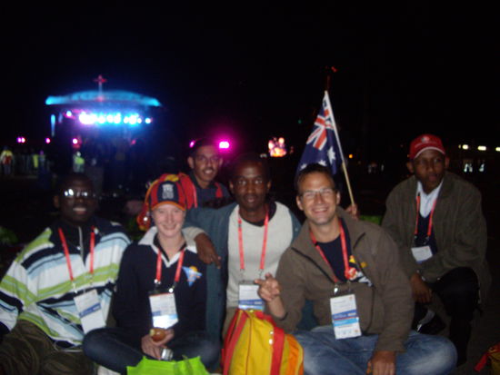Dinner- (Abendessen) Gemeinschaft von Kenia und Melbourne