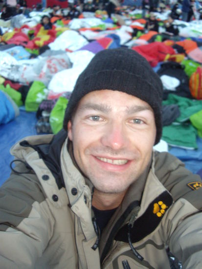 Gut dass ich meine Muetze nach Australien mitnahm! 