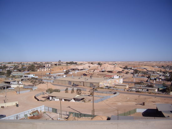 Coober Peddy vom hoechsten Punkt aus