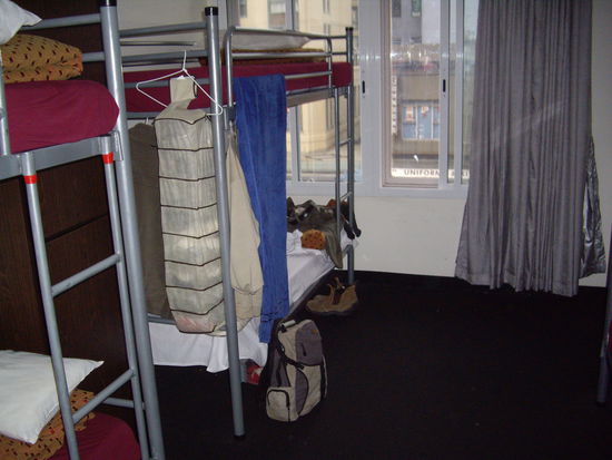 Mein Zimmer nach Ankunft