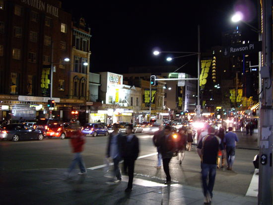 letztes Nacht Bild von Sydney