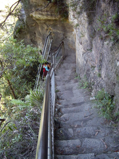 Verdammt steile Treppen!!!