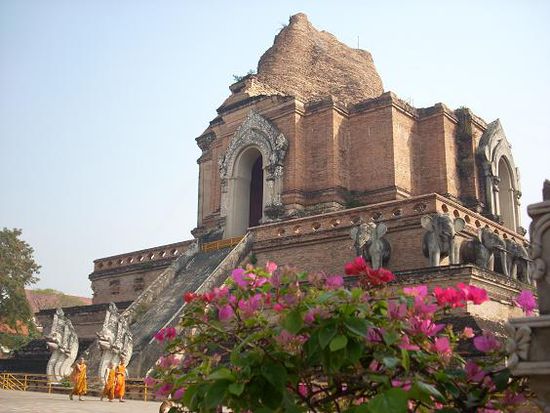 Stupa in Wat Chedi Luang.