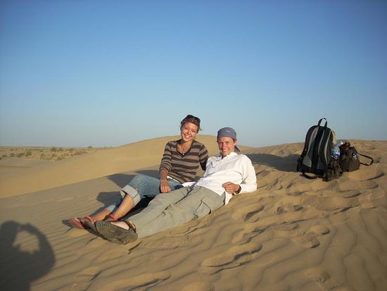 Sandduenen in der Tharwueste.