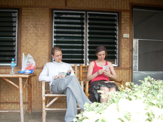 "ach, geht es uns gut."