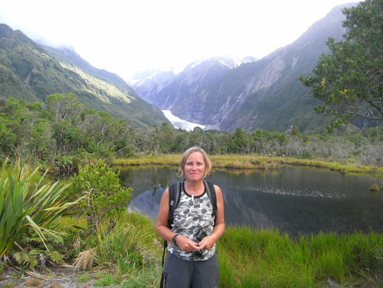 Blick auf Franz-Josef-Gletscher