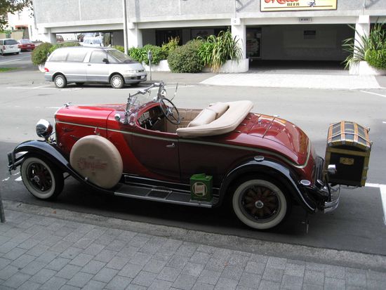 In Napier steht man auf alt - und edel