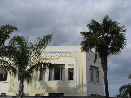 So sieht es hier im Zentrum ueberall aus