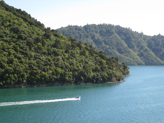 bei strahlendem Wetter