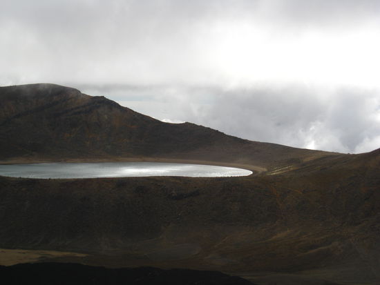 Schwefeldaempfe am "Blue Lake"