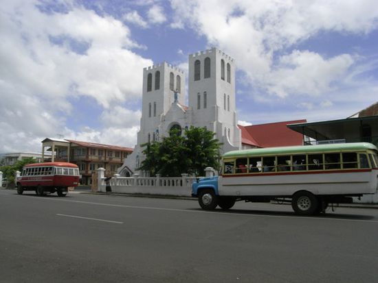 Stadtbild von Apia