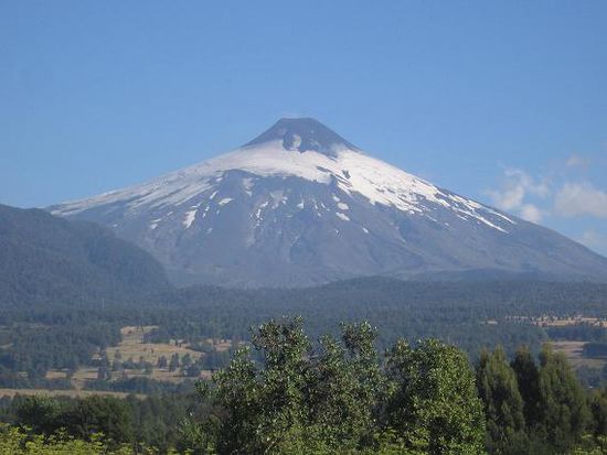 Der 2840 Meter hohe Vulkan Villarica