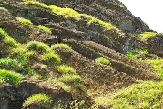 Suchbild: Wo ist der Moai?