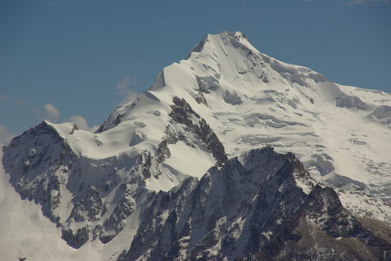 Der Gipfel in Nahaufnahme
