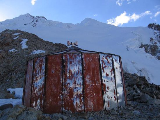 Und das sieht so aus, 100 Meter weiter oben.