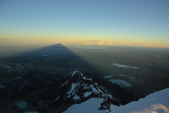 Der Schatten des Huayna Potosi