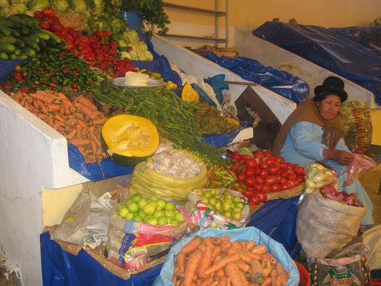 Obst- und Gemuesestand