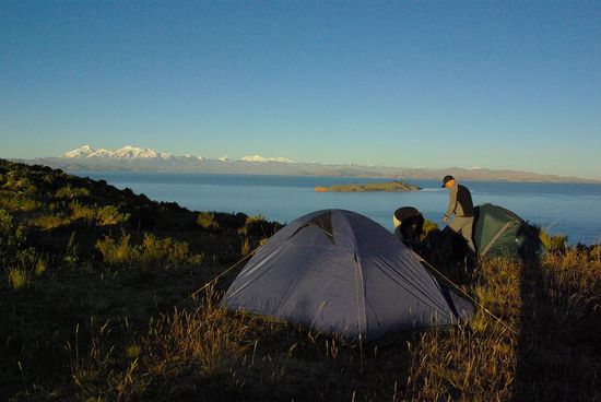 Einen besseren Zeltplatz gibts wohl nicht
