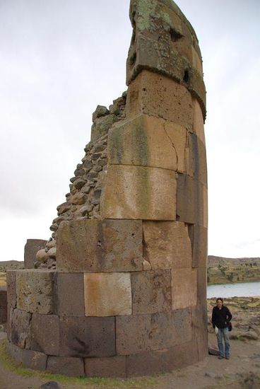 Hier sieht man, wie riesig die groessten der Tuerme waren
