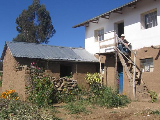 Das Haus, in dem wir schlafen durften