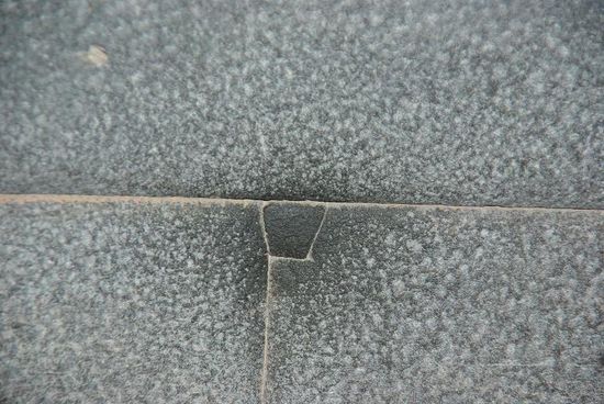 Der fingernagelgrosse Stein