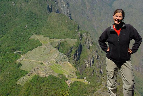 Machu Picchu ist angeblich in der Form eines Kondors angelegt.