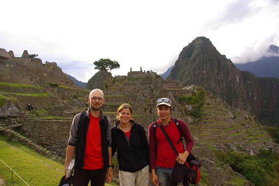 Es war ein wunderschoener Tag in Machu Picchu!