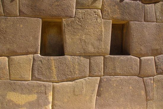 In diesen Nischen standen goldene Statuen