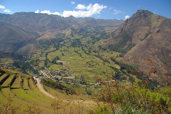 Das Tal in die andere Richtung fotografiert.