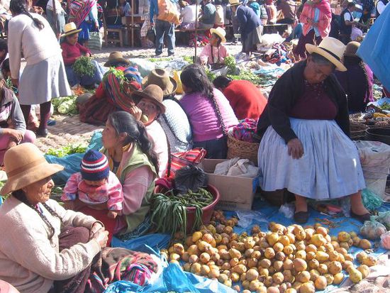 An so einem langen Markttag kann man schon ein wenig schlaefrig werden.