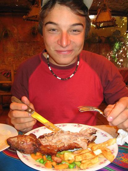 Viel Fleisch ist nicht dran, aber schmecken tuts!