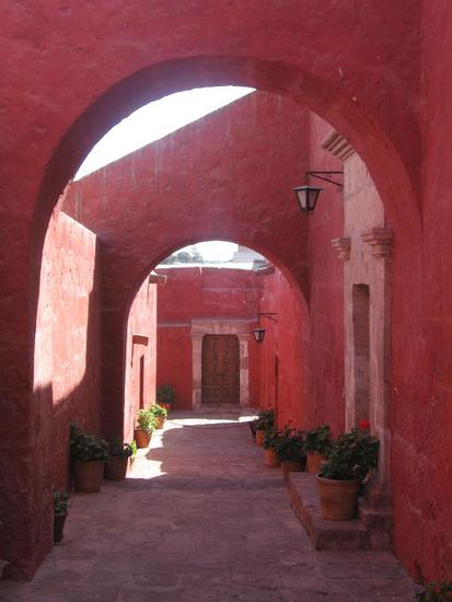 Ein paar Gassen waren rot ...